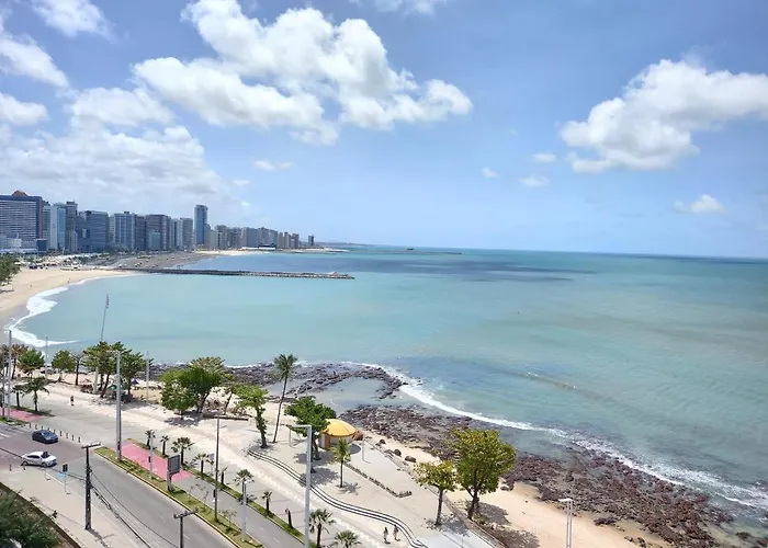 Villa Costeira Flat Vista Mar Praia Beira Mar A Fortaleza
